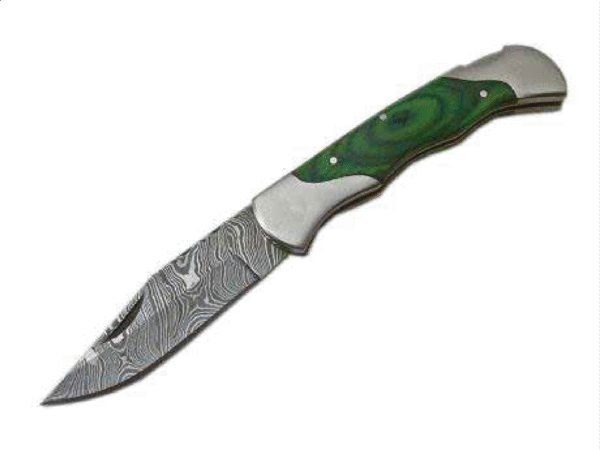 Damascus Folding Knives