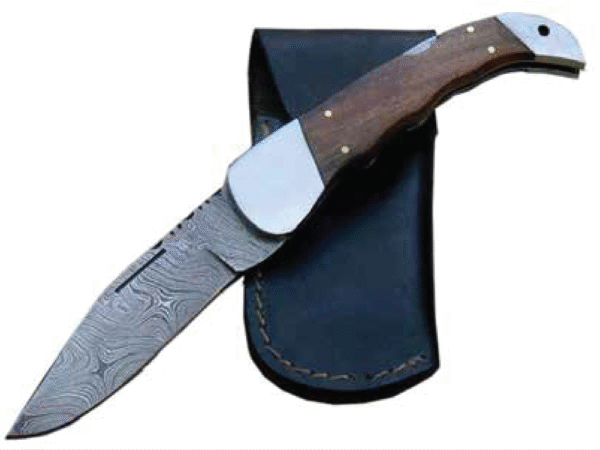 Damascus Folding Knives
