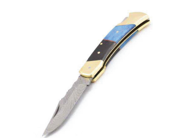 Damascus Folding Knives