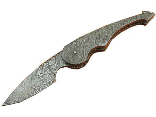Damascus Folding Knives