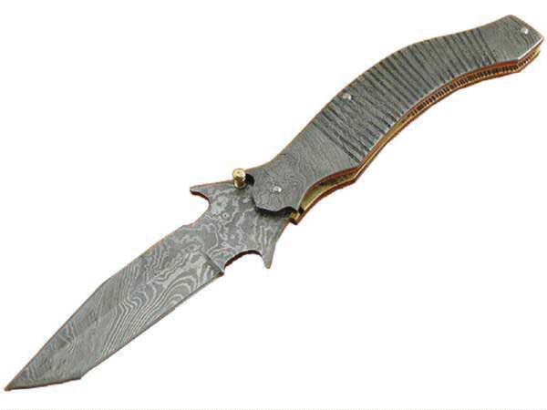 Damascus Folding Knives