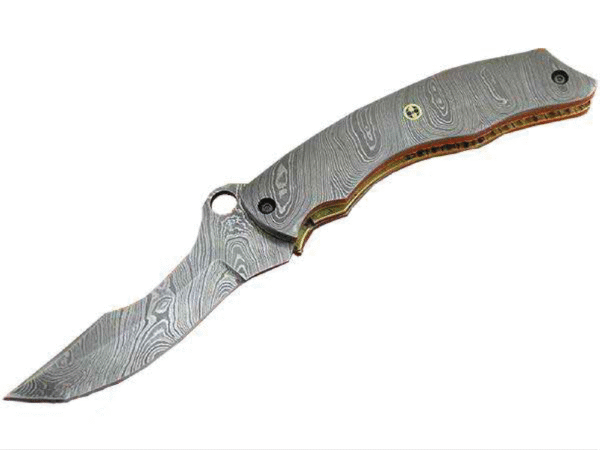 Damascus Folding Knives