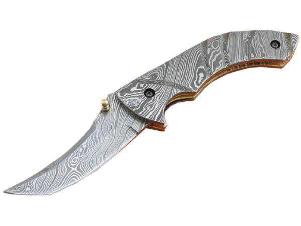 Damascus Folding Knives