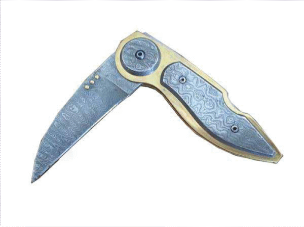 Damascus Folding Knives
