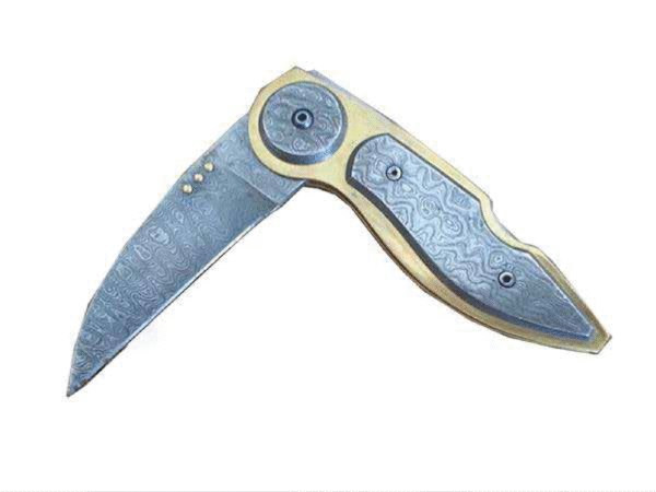 Damascus Folding Knives
