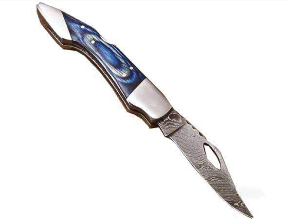 Damascus Folding Knives