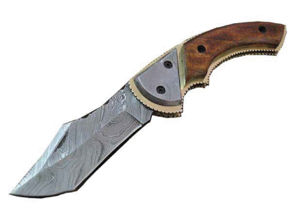 Damascus Folding Knives