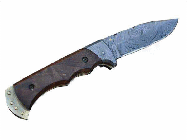 Damascus Folding Knives