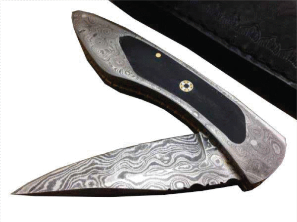 Damascus Folding Knives