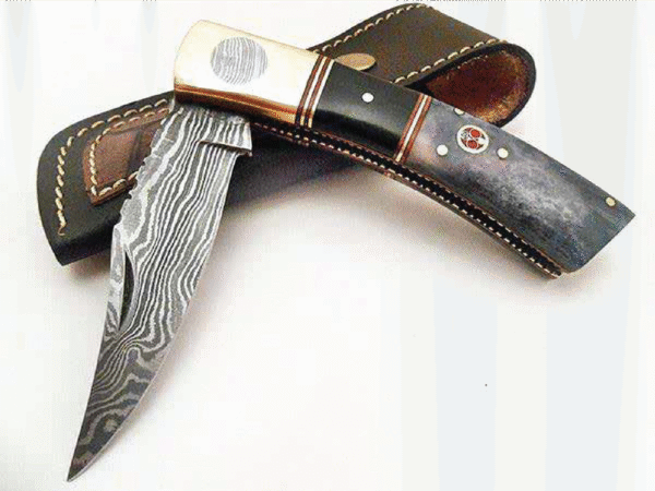Damascus Folding Knives
