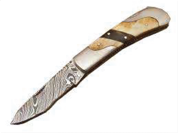 Damascus Folding Knives