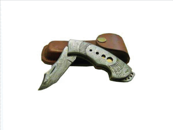 Damascus Folding Knives