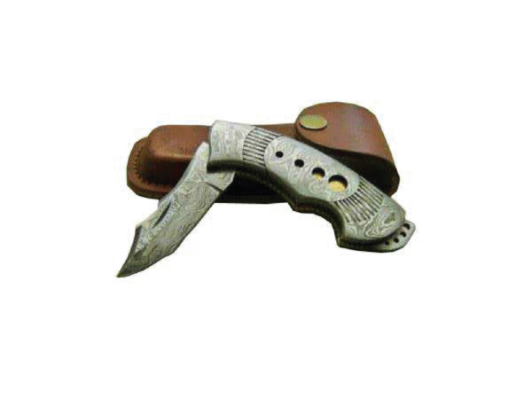Damascus Folding Knives