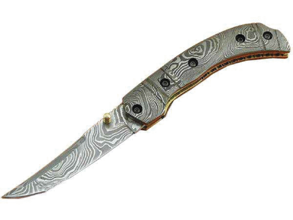 Damascus Folding Knives