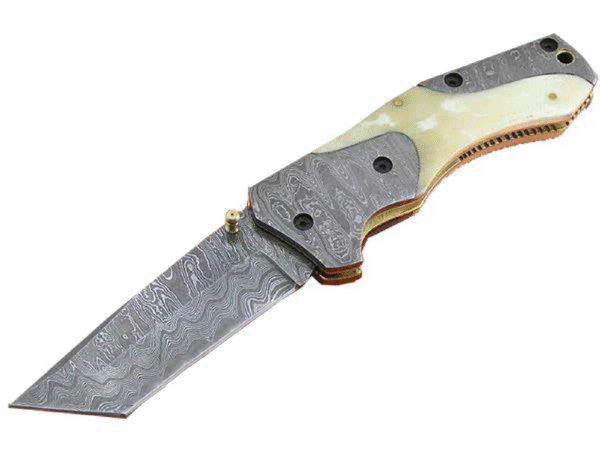 Damascus Folding Knives