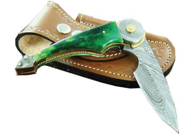 Damascus Folding Knives