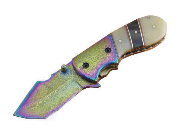 Damascus Folding Knives
