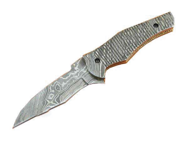 Damascus Folding Knives