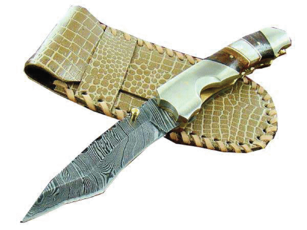Damascus Folding Knives