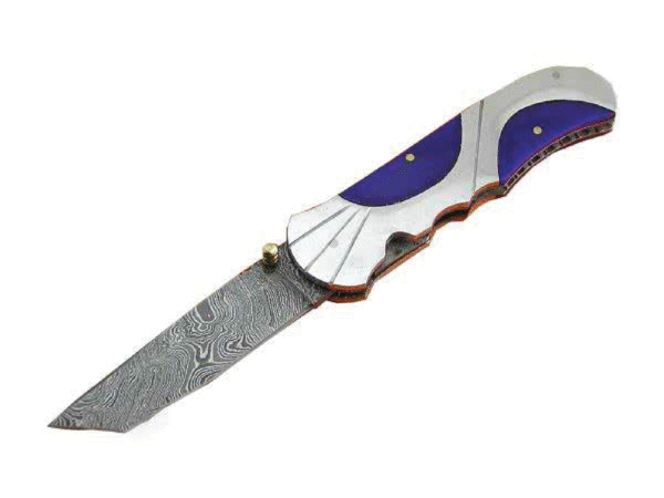 Damascus Folding Knives
