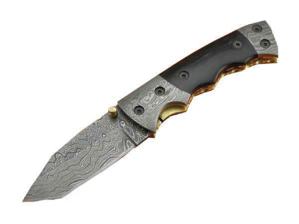 Damascus Folding Knives