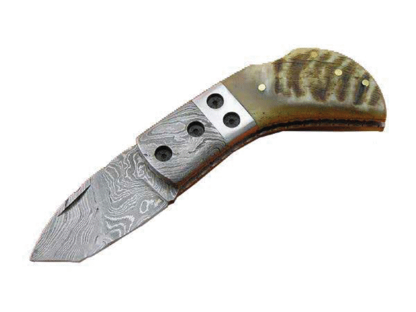 Damascus Folding Knives