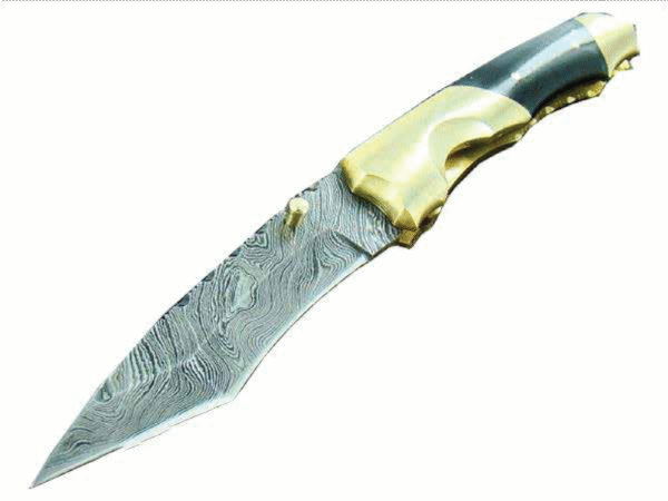 Damascus Folding Knives