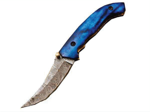 Damascus Folding Knives