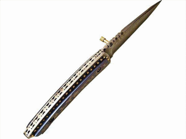 Damascus Folding Knives