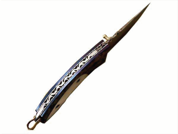 Damascus Folding Knives