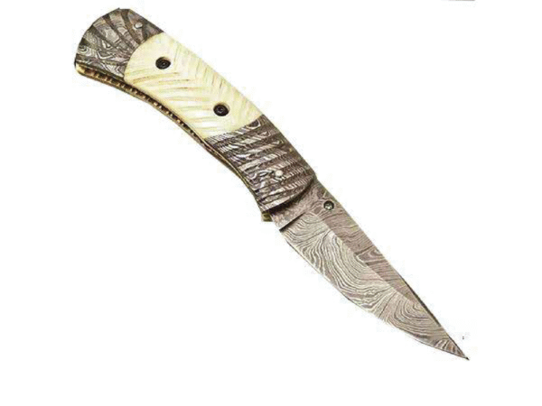 Damascus Folding Knives