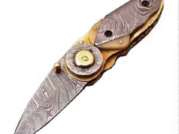 Damascus Folding Knives