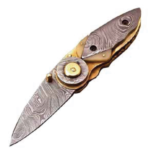 Damascus Folding Knives