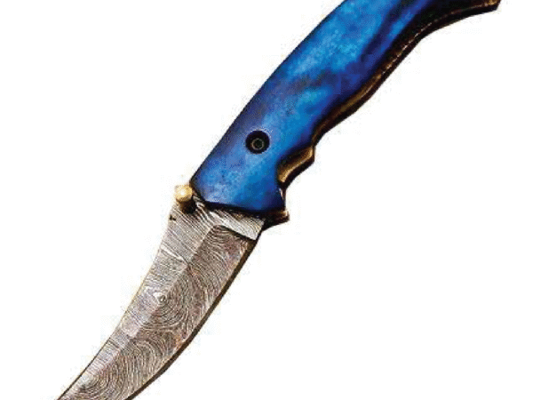 Damascus Folding Knives