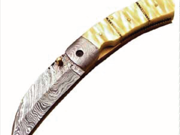 Damascus Folding Knives