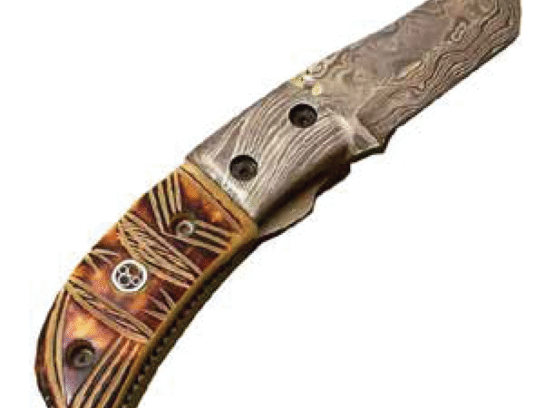 Damascus Folding Knives