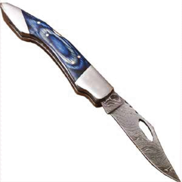 Damascus Folding Knives