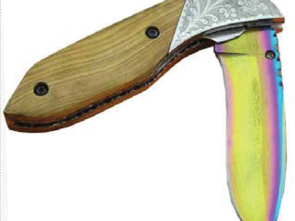 Damascus Folding Knives