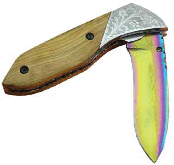 Damascus Folding Knives
