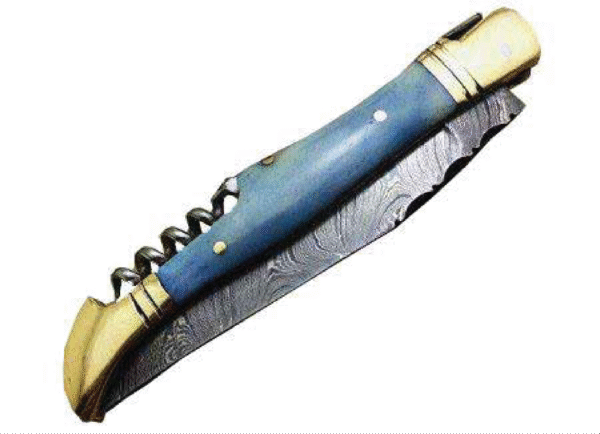 Damascus Folding Knives