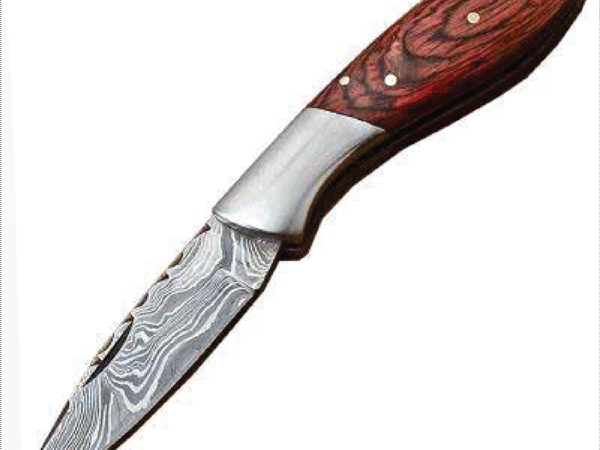 Damascus Folding Knives