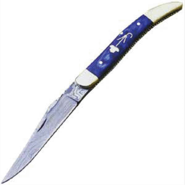 Damascus Folding Knives