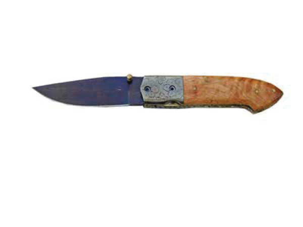 Damascus Folding Knives