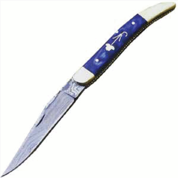 Damascus Folding Knives