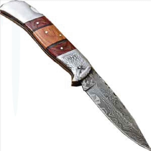 Damascus Folding Knives