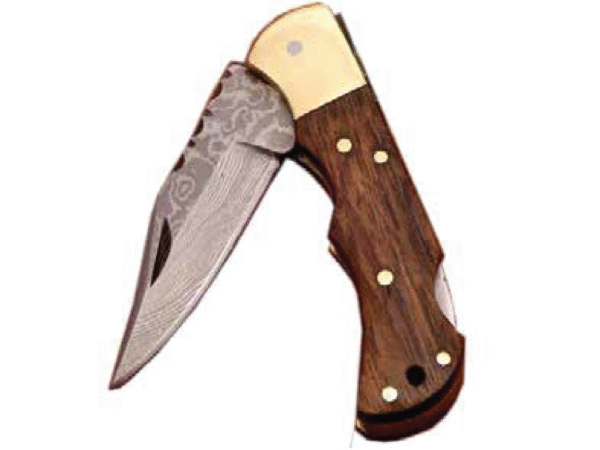 Damascus Folding Knives