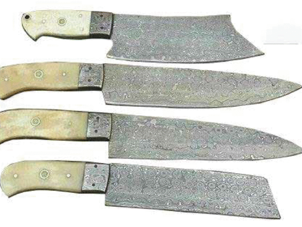 Damascus Kitchen Knives