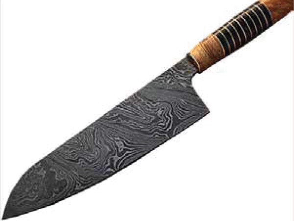 Damascus Kitchen Knives