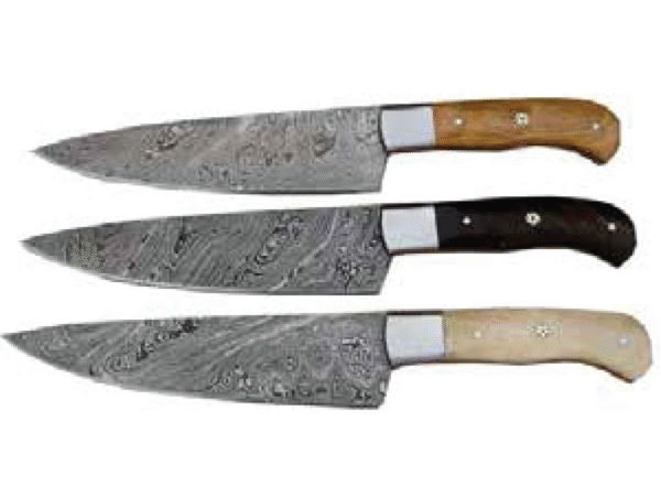 Damascus Kitchen Knives