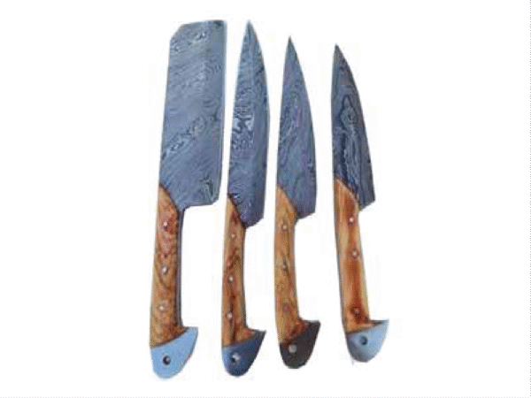 Damascus Kitchen Knives